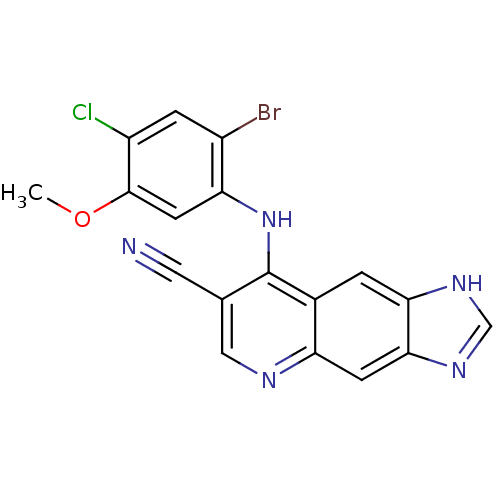 Chemical structure of BindingDB Monomer ID 6134