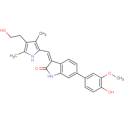 Chemical structure of BindingDB Monomer ID 14668