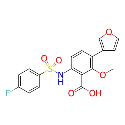 Chemical structure of BindingDB Monomer ID 17617