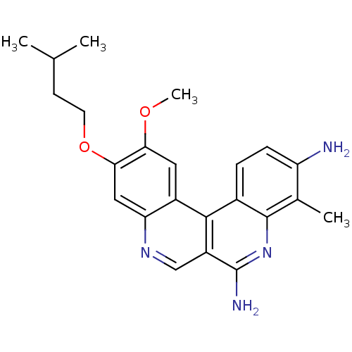 Chemical structure of BindingDB Monomer ID 19100