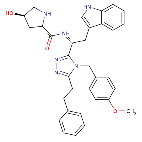Chemical structure of BindingDB Monomer ID 19317