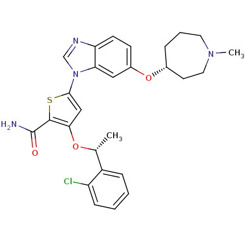 Chemical structure of BindingDB Monomer ID 28219