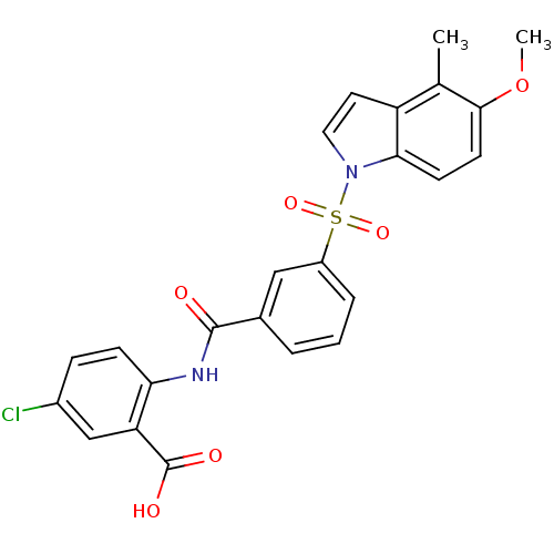 Chemical structure of BindingDB Monomer ID 28698