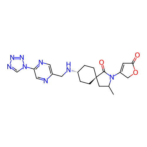 Chemical structure of BindingDB Monomer ID 265497