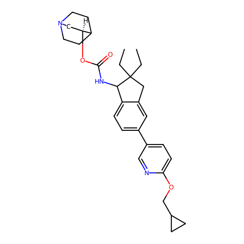 Chemical structure of BindingDB Monomer ID 276354