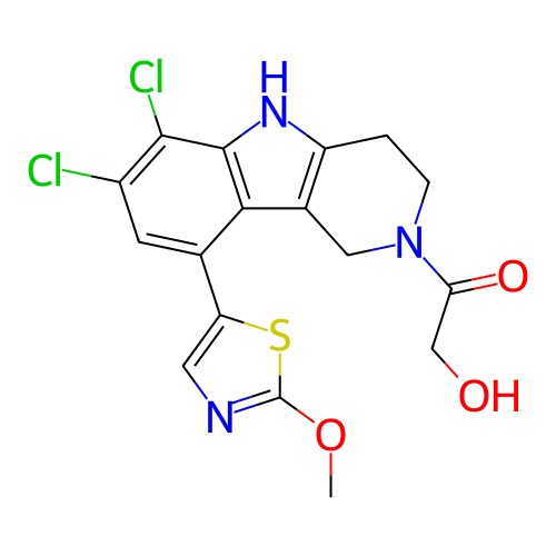 Chemical structure of BindingDB Monomer ID 276565