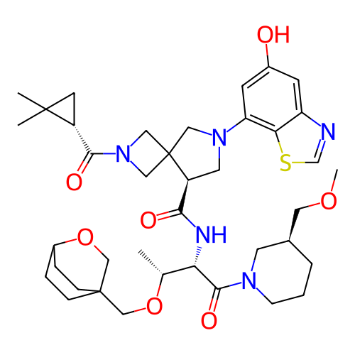 Chemical structure of BindingDB Monomer ID 292829