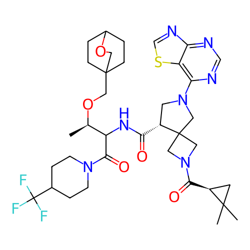 Chemical structure of BindingDB Monomer ID 292841