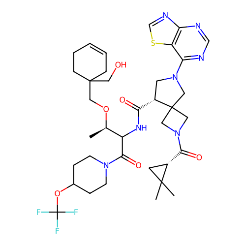 Chemical structure of BindingDB Monomer ID 292847