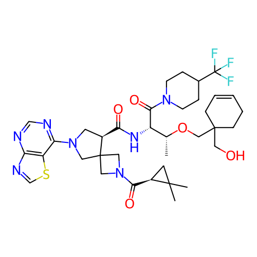 Chemical structure of BindingDB Monomer ID 292848