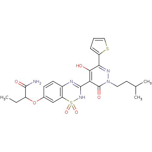Chemical structure of BindingDB Monomer ID 30428