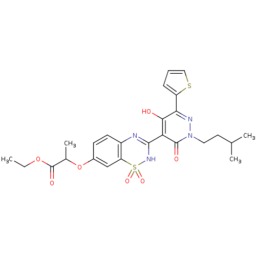Chemical structure of BindingDB Monomer ID 30432