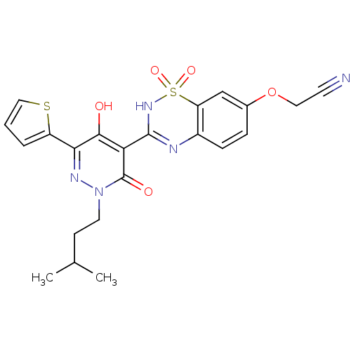 Chemical structure of BindingDB Monomer ID 30434
