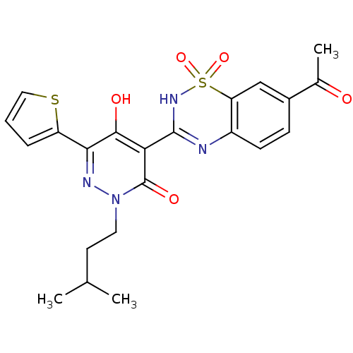 Chemical structure of BindingDB Monomer ID 30443
