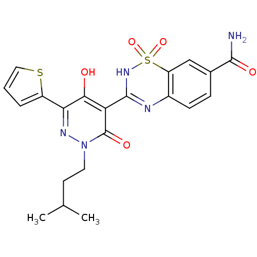 Chemical structure of BindingDB Monomer ID 30445