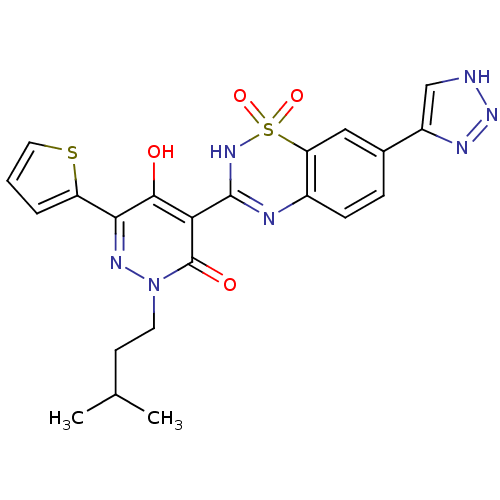 Chemical structure of BindingDB Monomer ID 30446