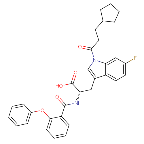 Chemical structure of BindingDB Monomer ID 31216