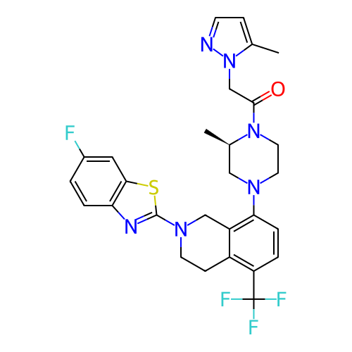 Chemical structure of BindingDB Monomer ID 389722