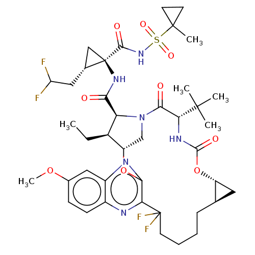 Chemical structure of BindingDB Monomer ID 403625