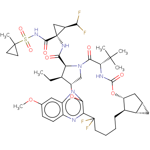Chemical structure of BindingDB Monomer ID 403651