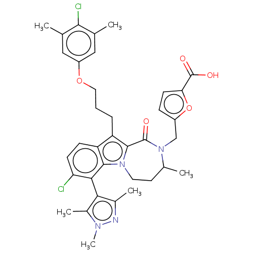 Chemical structure of BindingDB Monomer ID 429029
