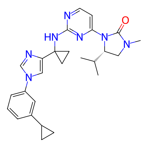 Chemical structure of BindingDB Monomer ID 445308