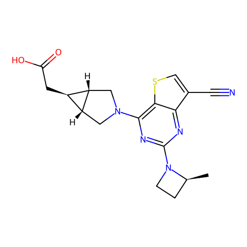 Chemical structure of BindingDB Monomer ID 506754