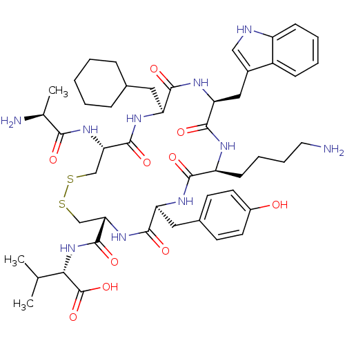 Chemical structure of BindingDB Monomer ID 50002698