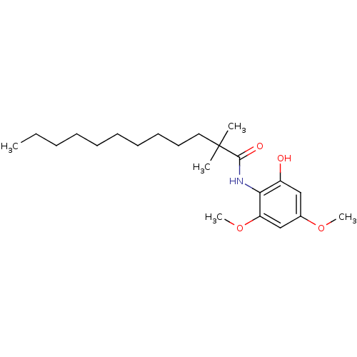 Chemical structure of BindingDB Monomer ID 50005926