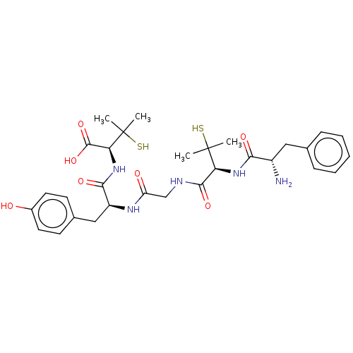 Chemical structure of BindingDB Monomer ID 50013620