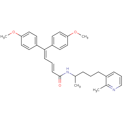 Chemical structure of BindingDB Monomer ID 50018370