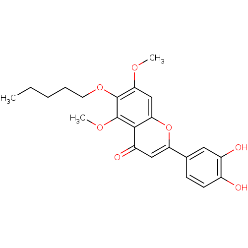 Chemical structure of BindingDB Monomer ID 50025297