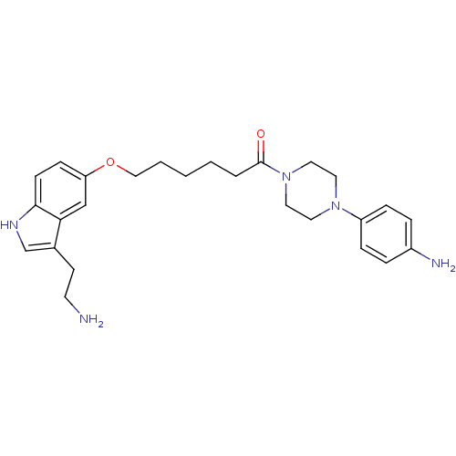 Chemical structure of BindingDB Monomer ID 50033443