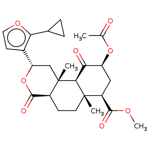 Chemical structure of BindingDB Monomer ID 50034543