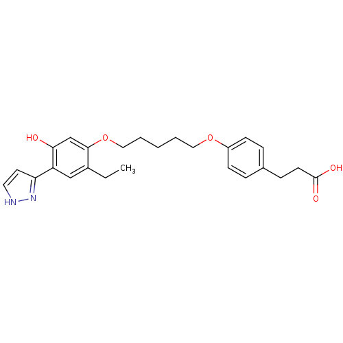 Chemical structure of BindingDB Monomer ID 50039475