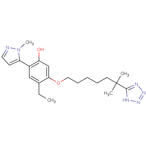 Chemical structure of BindingDB Monomer ID 50039476