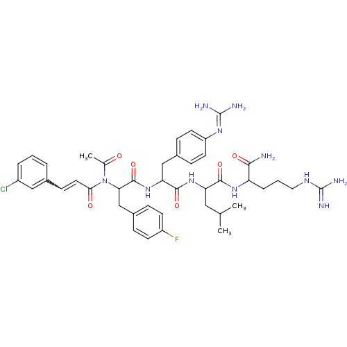 Chemical structure of BindingDB Monomer ID 50054886