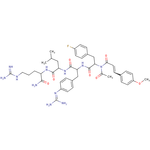 Chemical structure of BindingDB Monomer ID 50054907