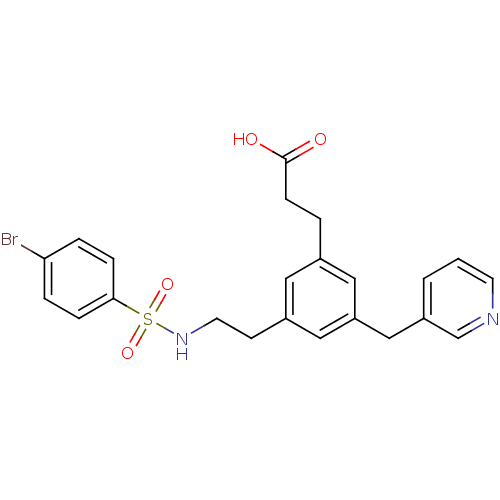 Chemical structure of BindingDB Monomer ID 50060374