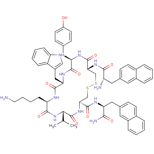 Chemical structure of BindingDB Monomer ID 50063811