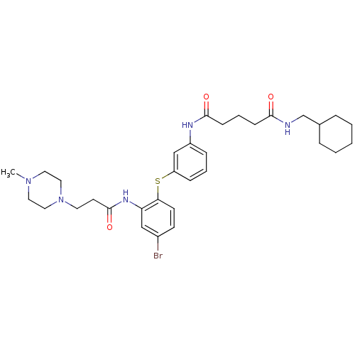 Chemical structure of BindingDB Monomer ID 50070278