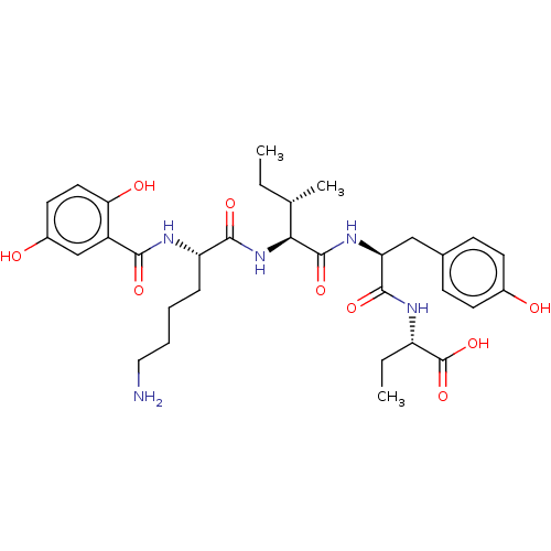 Chemical structure of BindingDB Monomer ID 50070699