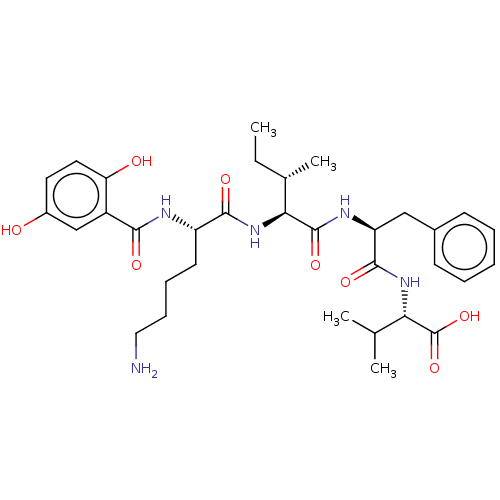 Chemical structure of BindingDB Monomer ID 50070770