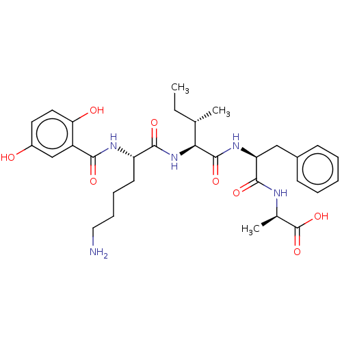 Chemical structure of BindingDB Monomer ID 50070771