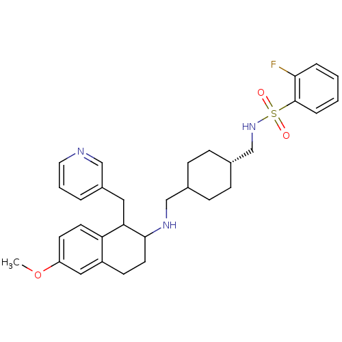 Chemical structure of BindingDB Monomer ID 50084695