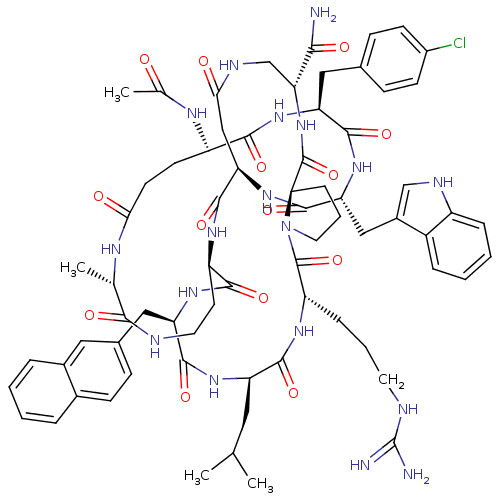 Chemical structure of BindingDB Monomer ID 50085798