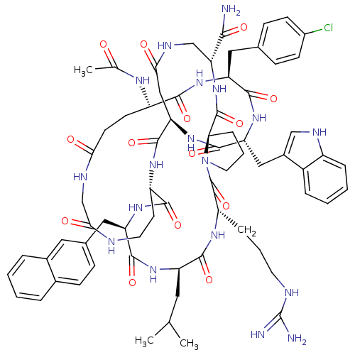 Chemical structure of BindingDB Monomer ID 50085802