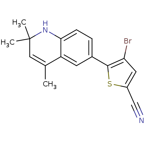 Chemical structure of BindingDB Monomer ID 50086547
