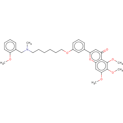 Chemical structure of BindingDB Monomer ID 50088618