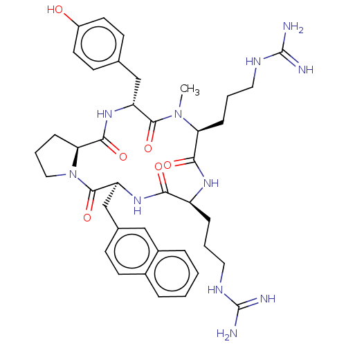 Chemical structure of BindingDB Monomer ID 50092207
